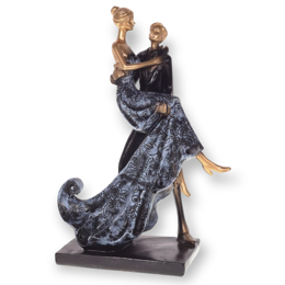 Фигурка декоративная "Танцующая пара", L19 W17,5 H27 см 714724
